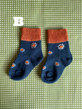 画像をギャラリービューアに読み込む, Aster Alyssum Socks
