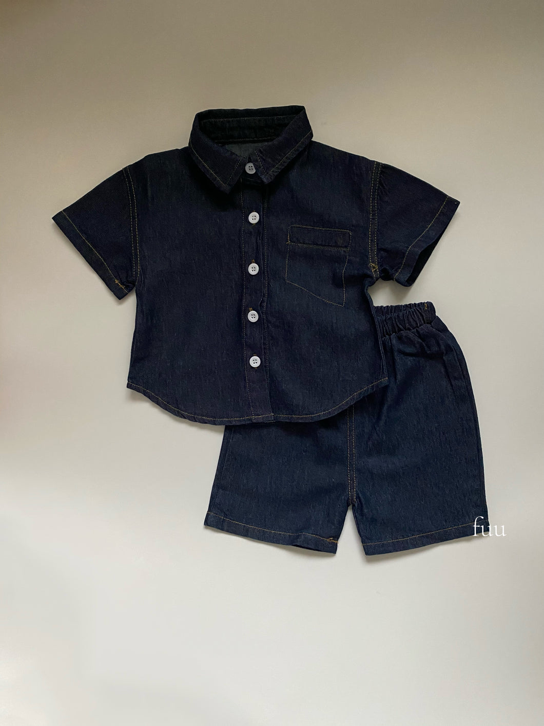 Freely Indigo Denim Two-piece