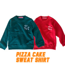 画像をギャラリービューアに読み込む, PIZZA CAKE SWEAT SHIRT( for kids )
