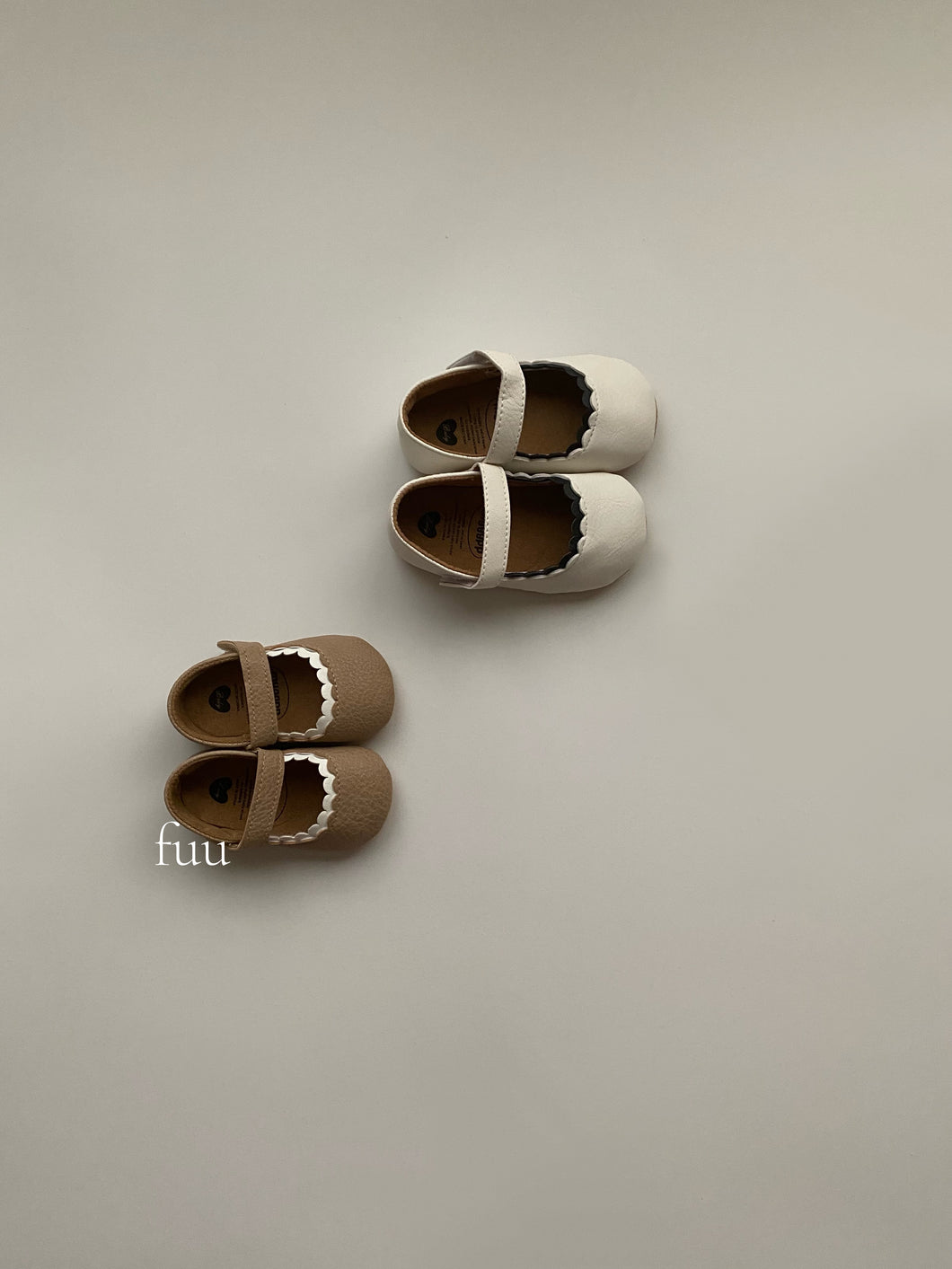 Marron Cream Ballet Shoes