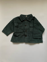 画像をギャラリービューアに読み込む, Forest Green Corduroy Shirt
