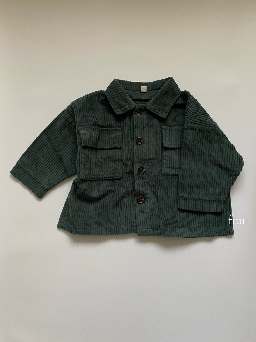 Forest Green Corduroy Shirt